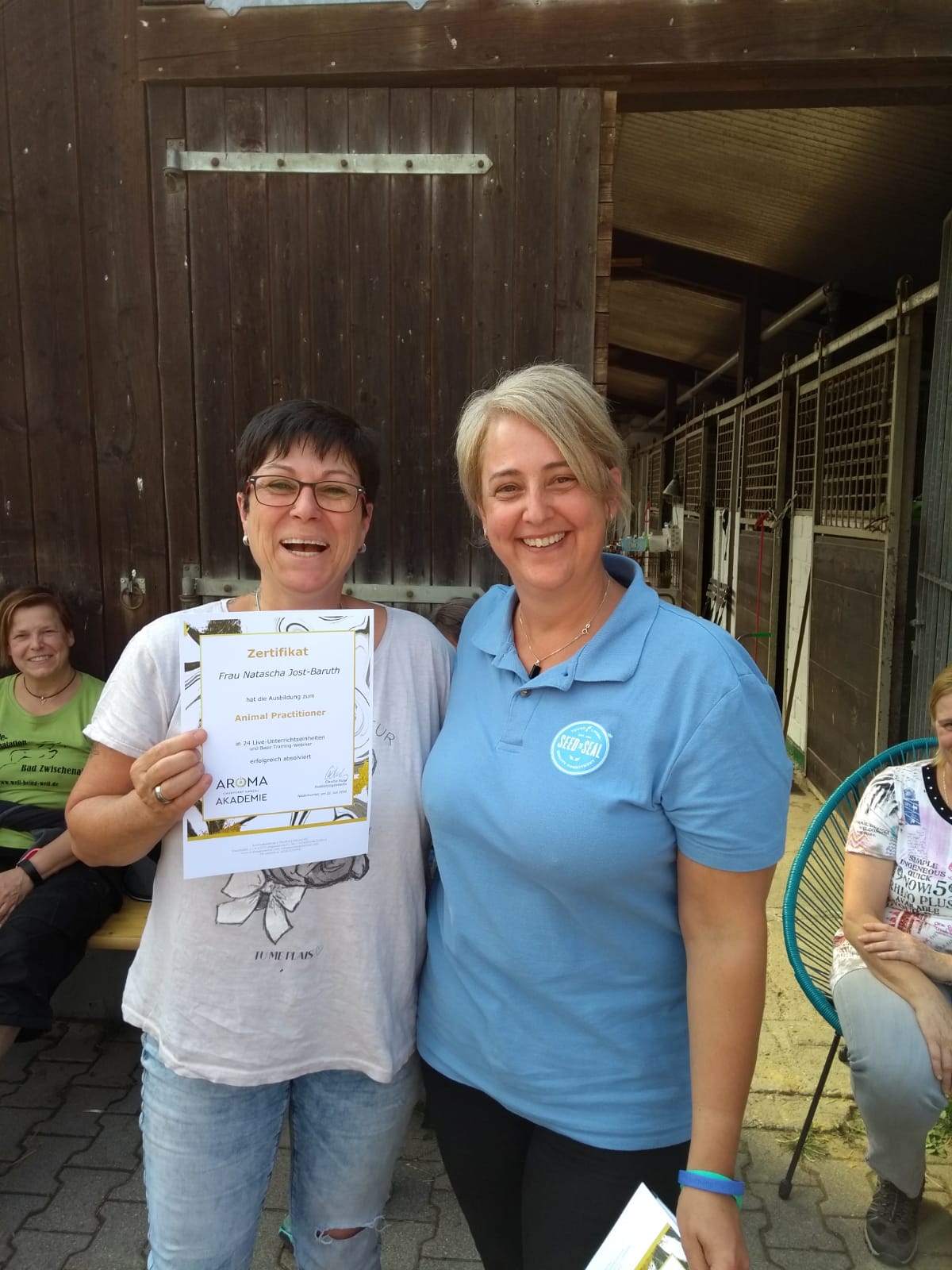 Urkunde Animal Practitioner - Natascha Jost Baruth