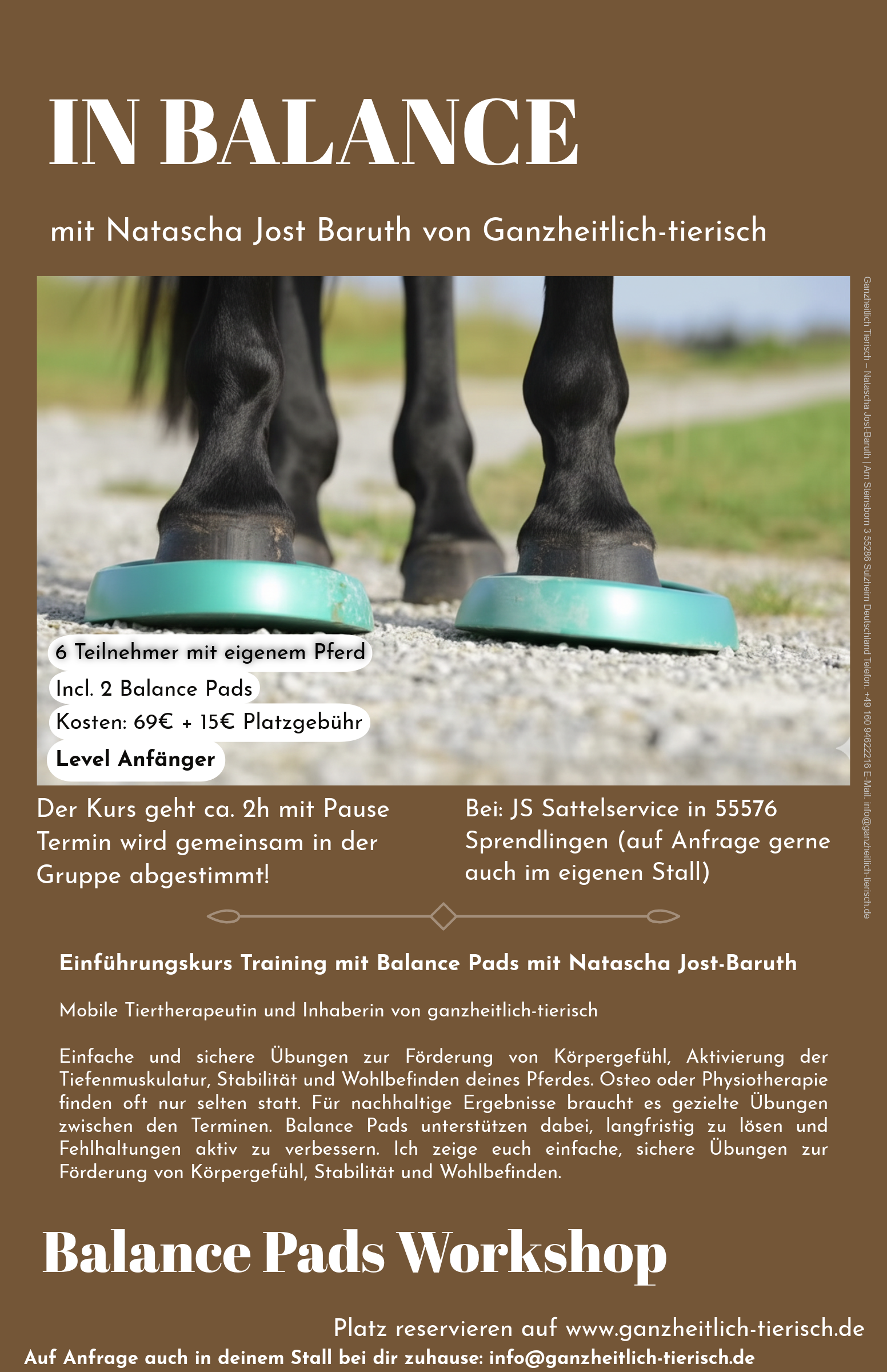 IN BALANCE – Balance Pads Workshop (Sammeltermin)